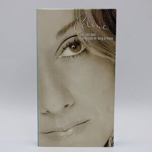 Celine Dion All the Way A Decade of Song  Video VHS 2001 BV 50229